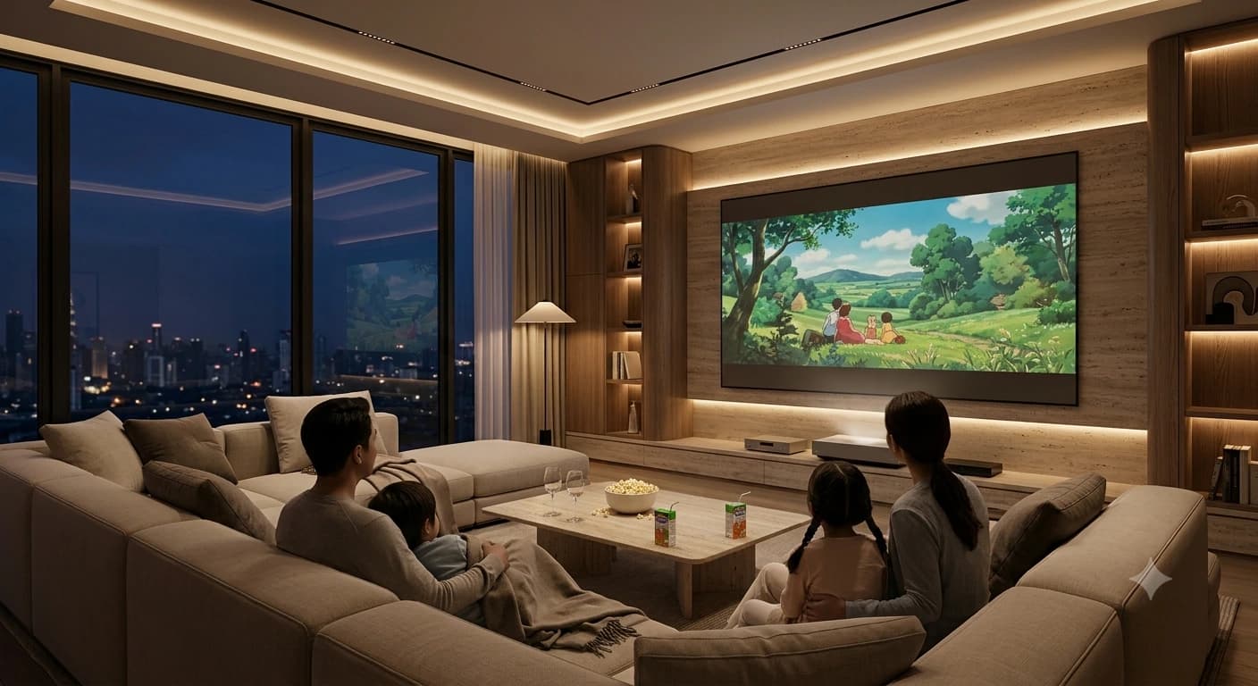 Friday Night Cinema — Turn Your Living Room Into A Private Cinema