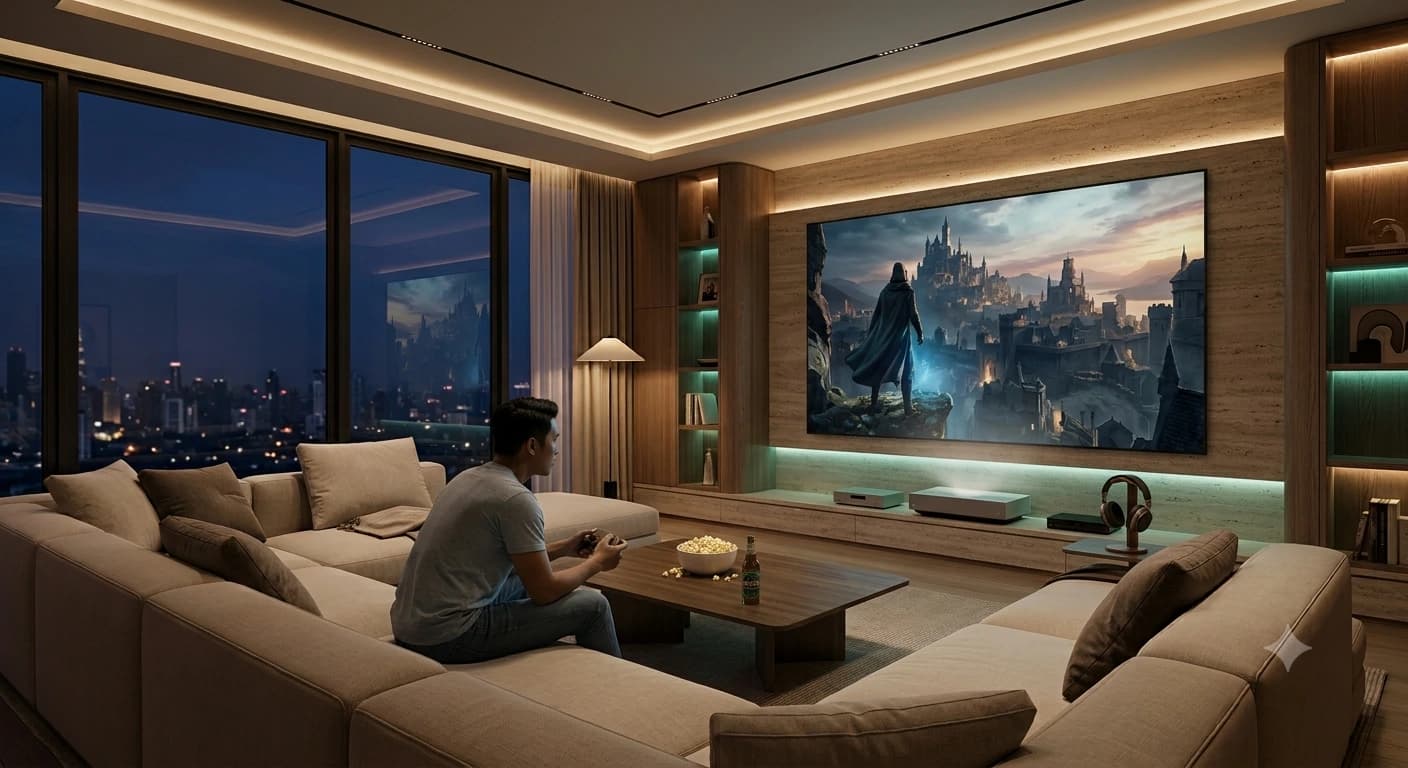Big-Screen Gaming — Step Directly Inside The Virtual World
